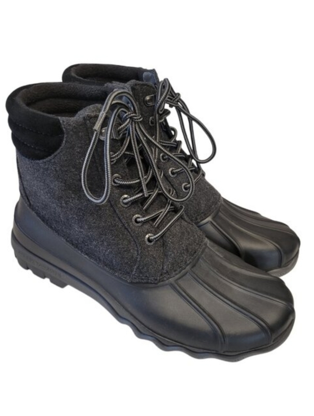Sperry Top-Sider Men's Avenue Duck Rain Boot, Grey, 11.5 US